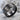 Freedom Isn't Free Ring, black rhodium, angled product view on stone