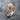 Dwarven Faceted Gem Ring, rose gold plated, angled product photo on stone