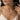 Model wearing delicate rose gold geometric cross pendant necklace with daily wear styling banner