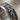 Nordic Bird Ring in oxidized silver, close-up of carved bird and vine relief