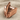 Warrior Helmet Ring, rose gold, product view on fabric