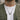 Model wearing the handcrafted oxidized silver jawbone pendant necklace paired with modern casual streetwear outfit