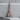 Flying V Electric Guitar Pendant, rose gold, product photo on concrete display
