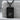 Buddha and Pagoda Tag Pendant in black rhodium plated finish