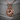 Hellfish Anchor Pendant, rose gold plated, front product photo