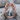 Twin Minotaur Ring, rose gold plated variant front view