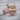 Alien child burger ring in rose gold finish, front product view