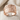 Royal Flush Hearts Signet Ring, rose gold, front view on fabric