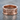 Interlocking Pride Ring, rose gold, front view on stone