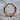 Beveled Octagon Hoop Earring, rose gold, product photo on stone