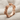 Garnet Rose Eternity Ring in rose gold finish product view