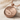 Yin Yang Tree Pendant, rose gold, front product view