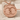 Amor Fati Snake Pendant, rose gold, front product view