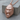 Fierce Gorilla Pendant, rose gold, angled view on wood block