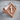 One Percenter Skull Ring, rose gold, angled product photo