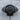 Camino Scallop Shell Ring, black rhodium finish product photo