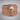 Greek Key Skull Ring, rose gold, product photo on wood surface