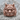 Japanese Oni Mask Ring, rose gold, product photo on stone