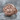 Zeus Thunderbolt Signet Ring, rose gold plated, product photo view