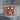 Wood bark skull ring, rose gold finish product photo
