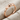 Pebble Stacking Ring, rose gold, front view