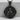 Saint Sergius of Radonezh Pendant, black rhodium product photo