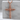 Nailed Beam Cross Pendant, rose gold, front studio view
