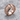 Cracked Dome Ring, rose gold, studio product photo