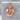 Immaculate Heart Roses Pendant, rose gold, front product photo