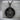 Fatima Apparition Medal Pendant, black rhodium, product photo