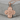 Four Way Medal Pendant, rose gold, front view