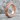 Acanthus Scroll Ring, rose plated silver, studio product photo