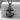 Mariner's Anchor Cross Pendant, black rhodium plated studio product photo