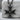 Eight Point Maltese Cross Pendant, black rhodium product photo