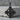 Celtic Cross Trinity Pendant, black rhodium, studio product view