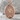 Miraculous Twelve Stars Pendant, rose gold plated, front view