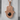Hamsa Onyx Palm Pendant, rose gold, product photo