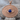 Evil Eye Lapis Rays Pendant, rose gold finish, front product view