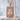 Armenian Khachkar Rosette Pendant, rose gold, product photo