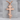 Russian Three Bar Cross Pendant, rose gold plated product photo