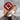 Lucky 13 Enamel Ring, rose gold, front view product photo
