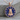 Queen Heaven Star Crown Pendant, rose gold, front view