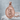 Choose Your Saint Oval Pendant, rose gold, front view