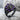 Om Enamel Lotus Ring, black rhodium product view