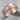 Sabr Leaf Relief Bracelet, rose gold, angled studio photo
