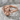 Ace Heart Rococo Ring, rose gold, angled product photo