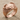 Cancer Crab Shell Ring, rose gold plated, studio product photo