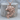 Wolf Acorn Bough Pendant, rose gold plated product photo