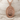Cancer Branching Stars Pendant in rose gold finish, studio product photo