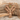 Virgo Peridot Sheaf Pendant, rose gold finish, front view